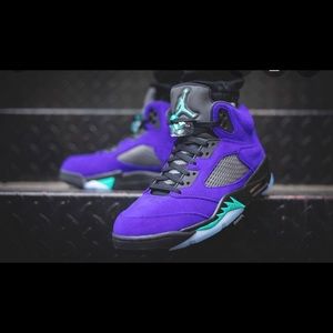 Air Jordan Grape 5 10.5 Never Worn Fresh In Box